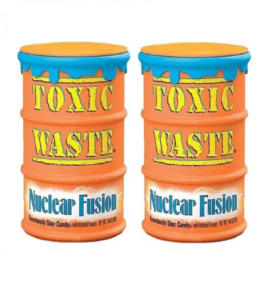 Кислые леденцы Toxic Waste Nuclear Fusion 2 уп по 42гр #1