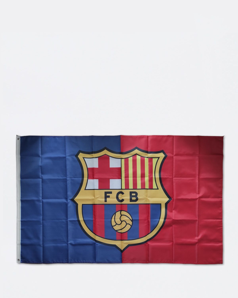 Флаг футбольный Барселона #1