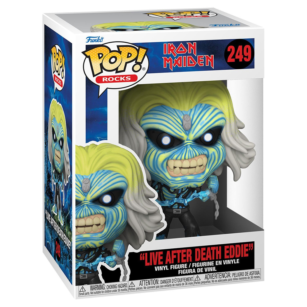 Фигурка Funko POP! Rocks Iron Maiden Live After Death Eddie #1