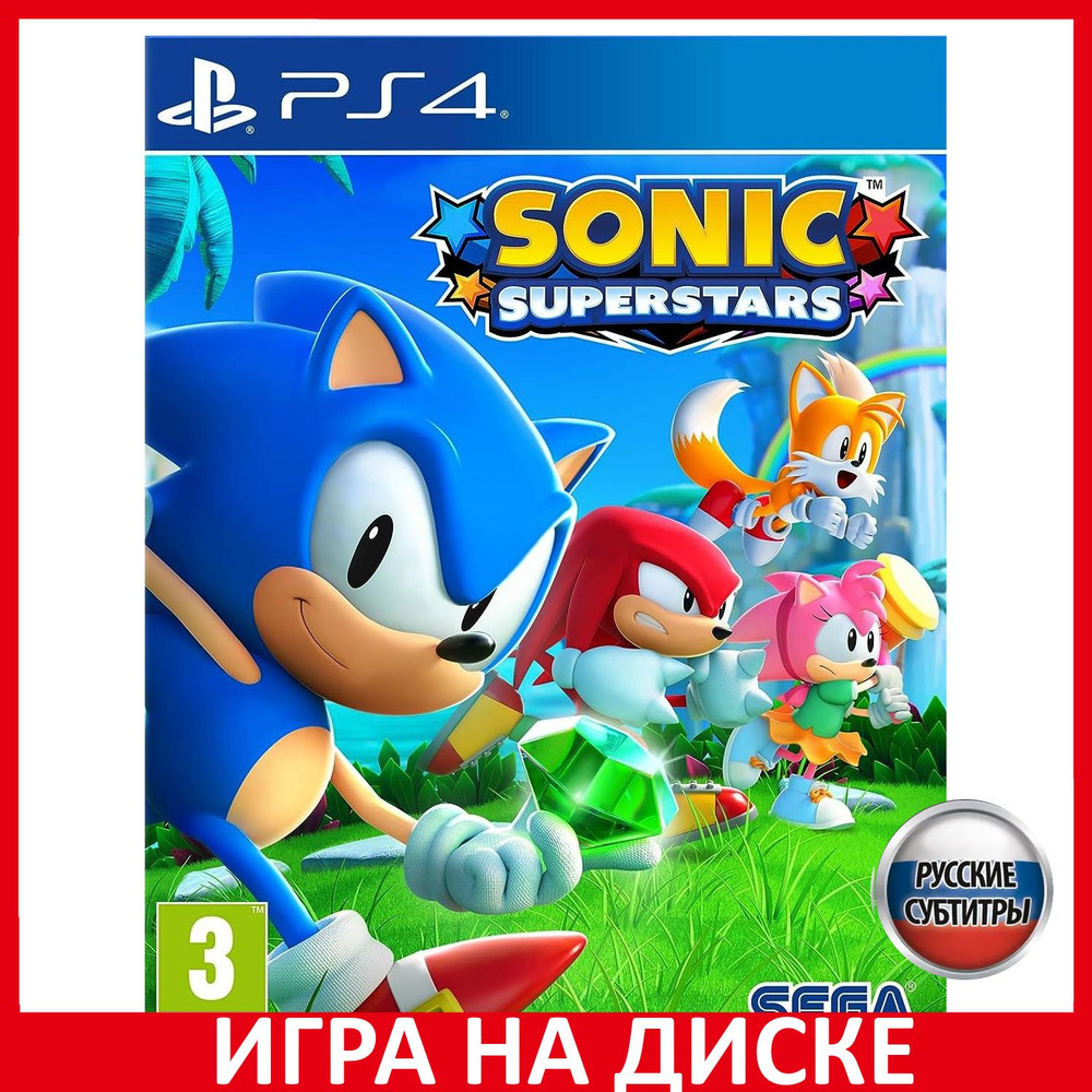 Игра Sonic Superstars (PlayStation 4, PlayStation 5, Русские субтитры)  купить по низкой цене с доставкой в интернет-магазине OZON (1242332514)