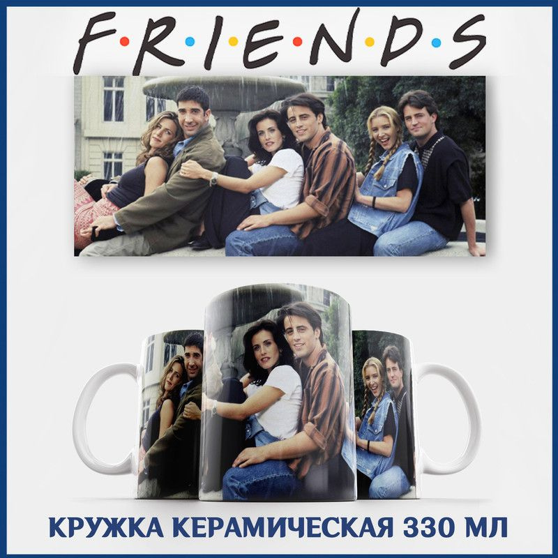 Кружка Друзья сериал Friends #1