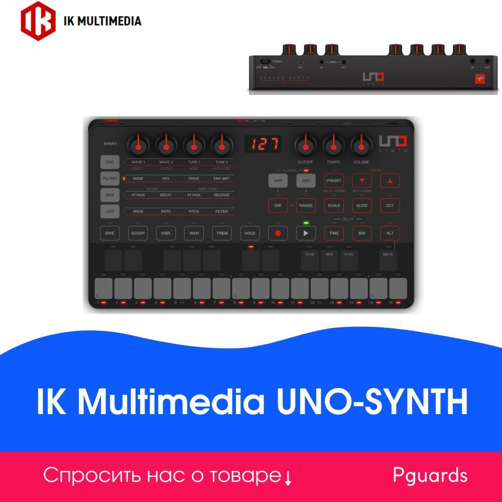 Портативный синтезатор IK Multimedia UNO-SYNTH #1
