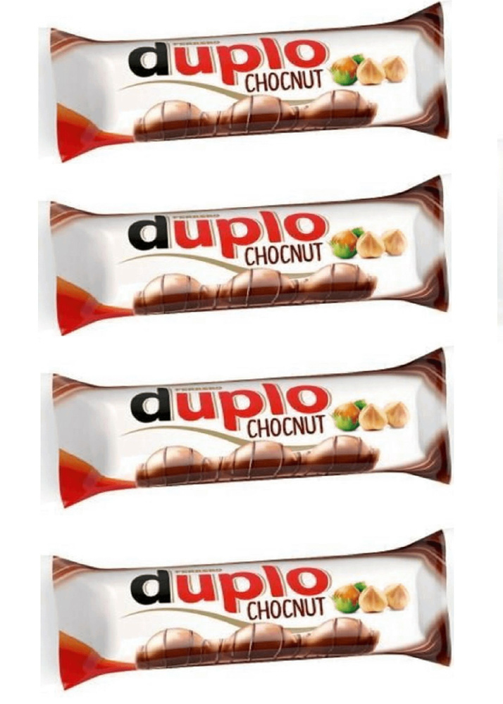 Шоколадный батончик Ferrero Duplo Chocnut 4 уп по 26гр #1