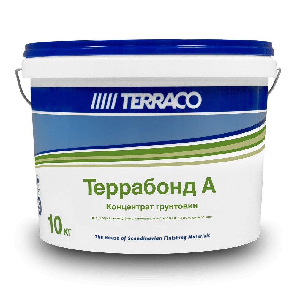 Грунтовка универсальная концентрированная Terraco Terrabond A (10кг)  #1