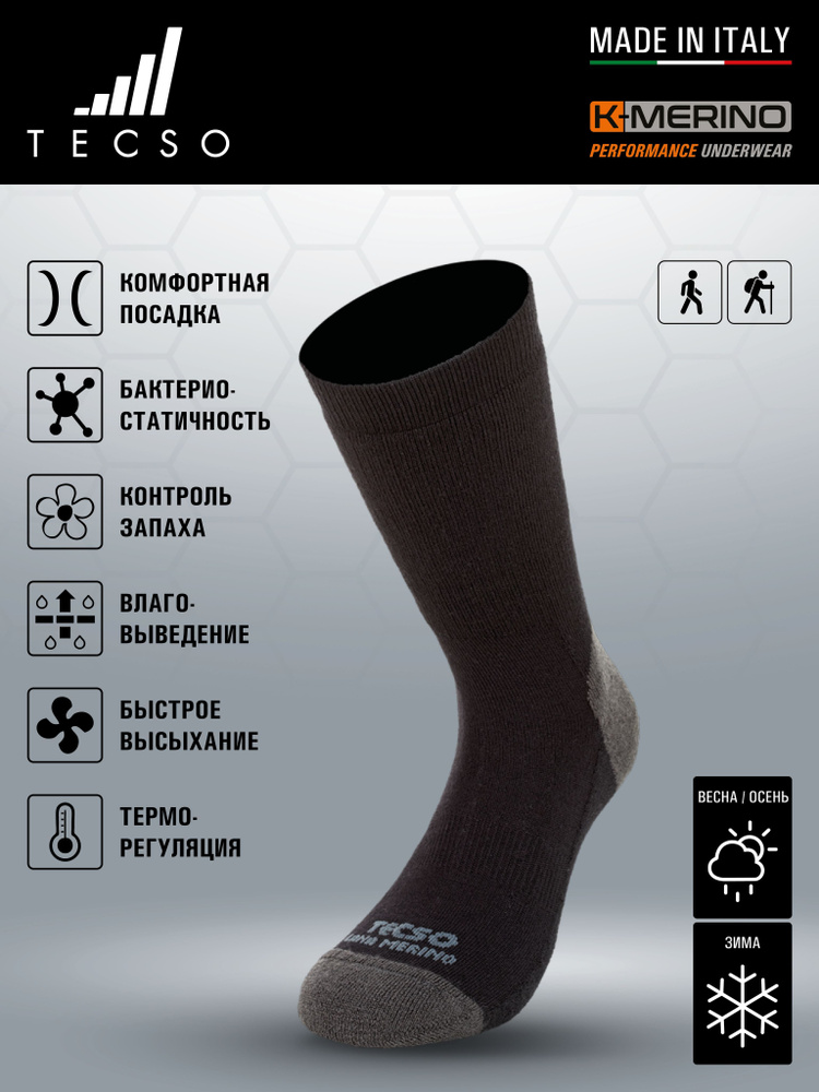 Носки спортивные TECSO, 1 пара #1