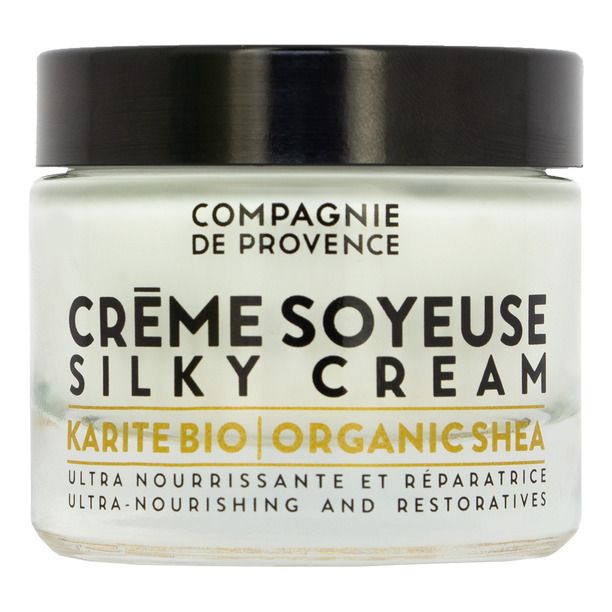 Compagnie de provence / Karite Bio/Organic Shea Silky Cream Питательный крем-шелк для лица  #1