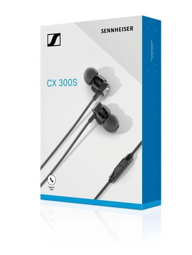 Sennheiser Наушники проводные с микрофоном, 3.5 мм, черный #1