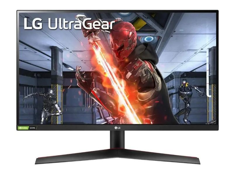 LG 27" Монитор 27GN800-B.ARUZ, черный #1