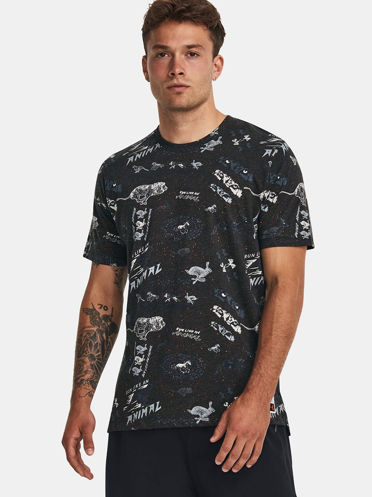 Футболка Under Armour Ua Run Like An Animal Tee #1