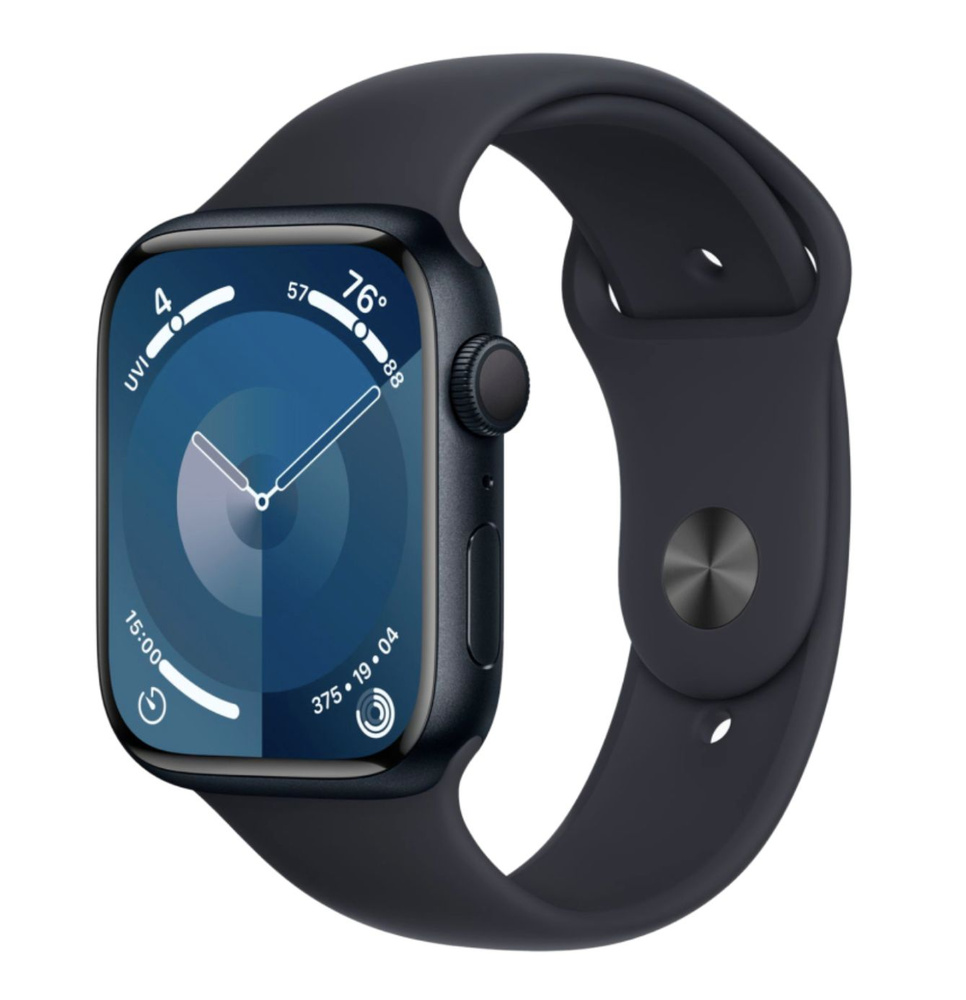 Apple Умные часы watch series 9, 41mm, Midnight/Темная ночь M/L #1