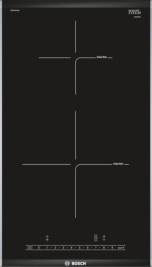 Bosch Индукционная варочная панель PIB375FB1E, черный. Уцененный товар  #1