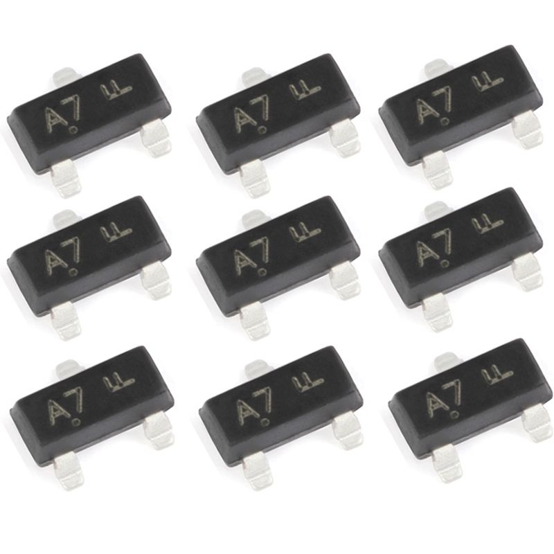BAV99 A7 диод 5 шт. SOT23 SMD схема BAV99LT1G CH228K характеристики ...