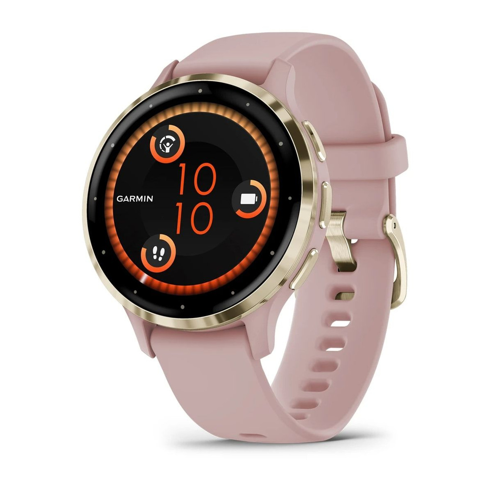 Умные часы Garmin Venu 3S, Розовые #1