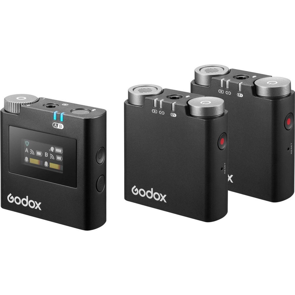 Godox Студийный комплект для звукозаписи для фото и видеокамер Петличная радиосистема Godox Virso S M2 #1