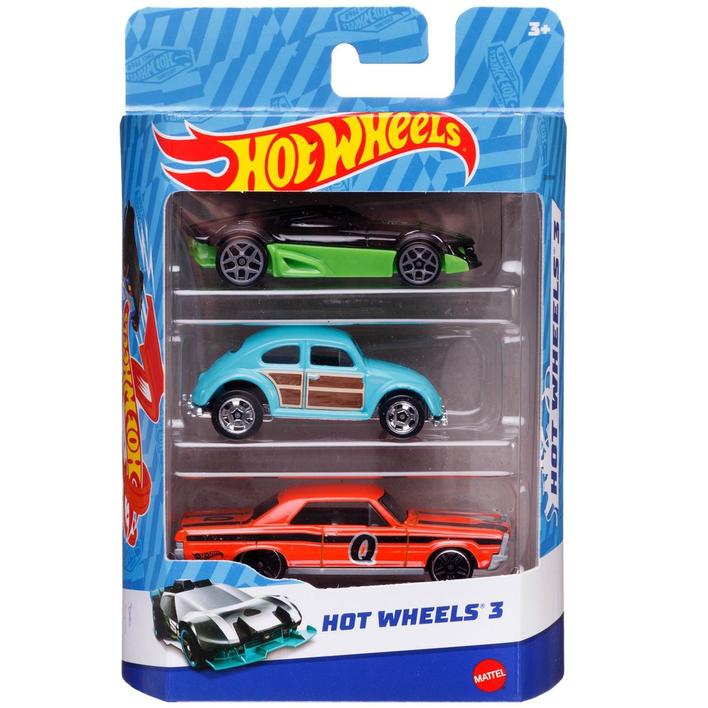 Набор машинок Mattel Hot Wheels 3 машинки №54 #1