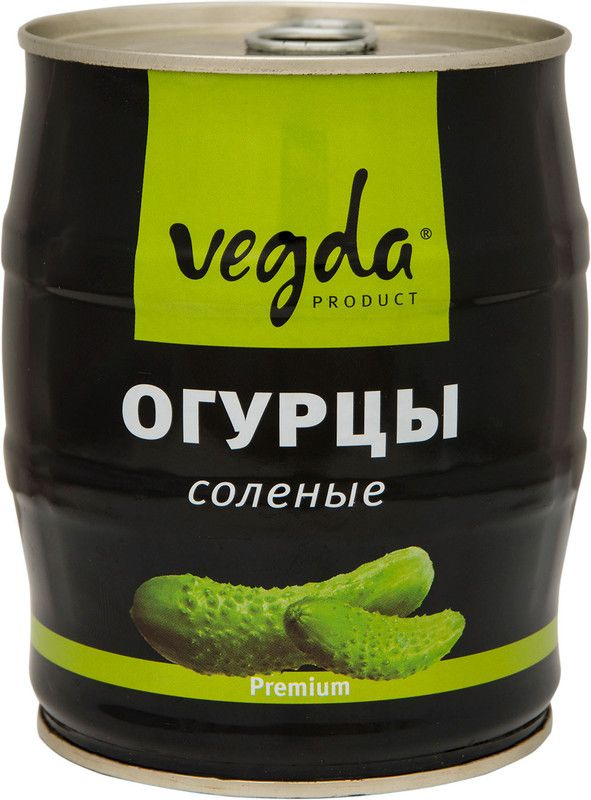 Огурцы Vegda Product солёные, 580г #1