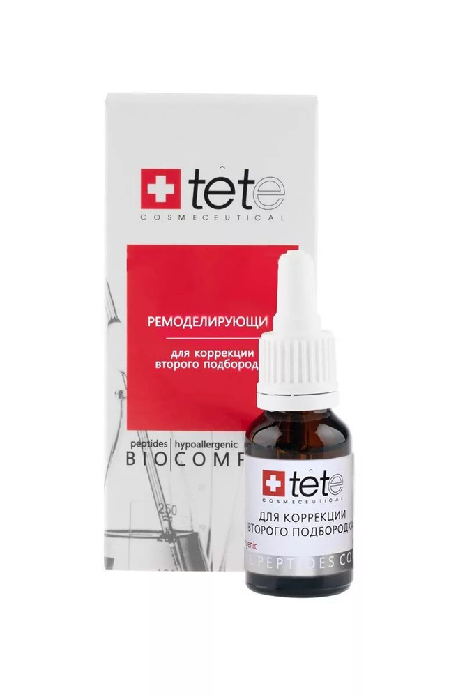 TETe Cosmeceutical Биокомплекс ремоделирующий для коррекции второго подбородка, 15 мл  #1