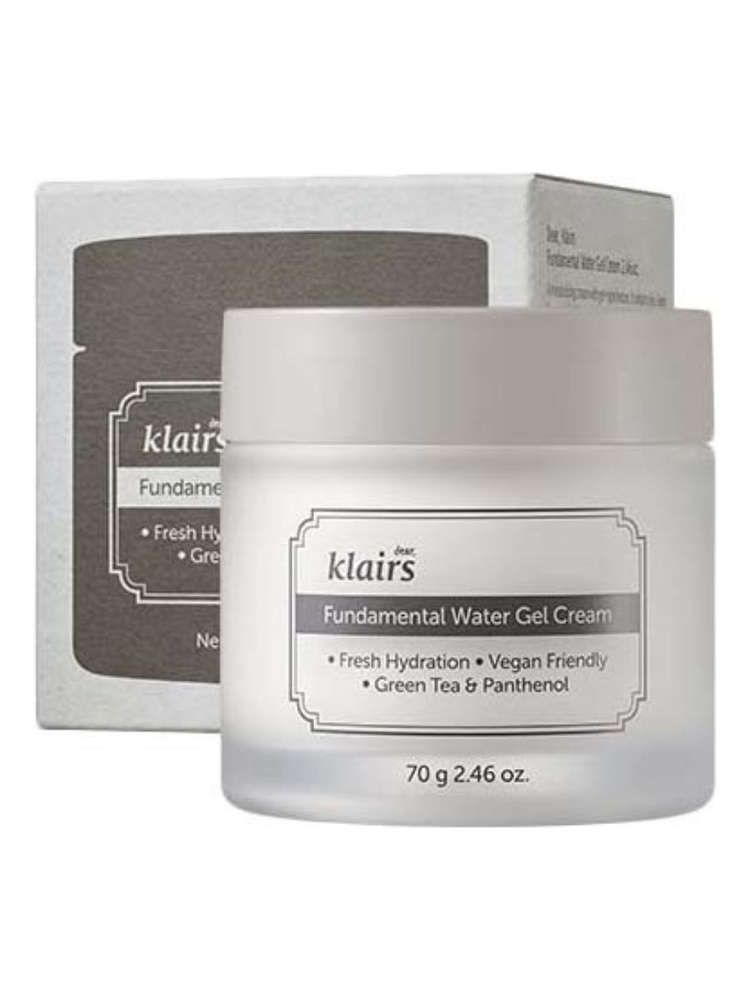 Гель-крем для лица с экстрактом зеленого чая DEAR, KLAIRS Fundamental Water Gel Cream 70мл  #1