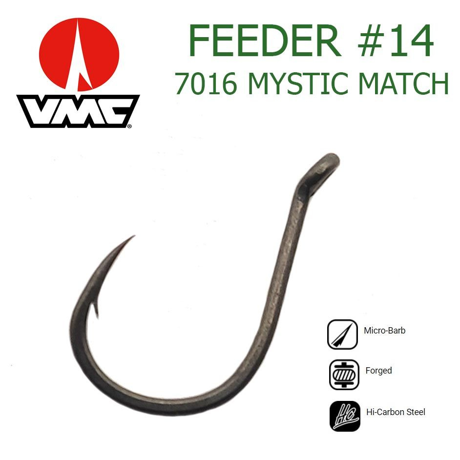 Крючки VMC Mystic Match Pellet/Feeder 7016 размер 14 #1