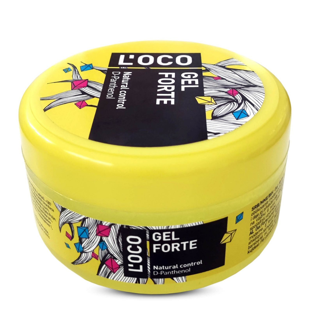 Гель для волос LOCO "L'oco Forte", Сильная фиксация, 330 мл #1