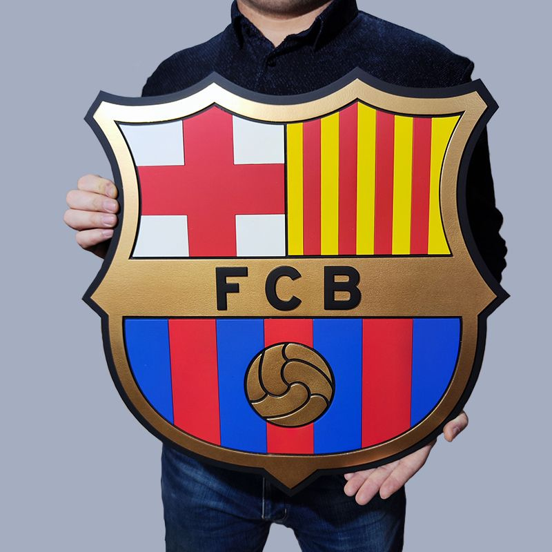 Эмблема футбольного клуба Barcelona настенная #1