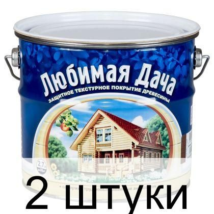 Состав деревозащитный орегон 2,7л "Любимая Дача" - 2 банки  #1