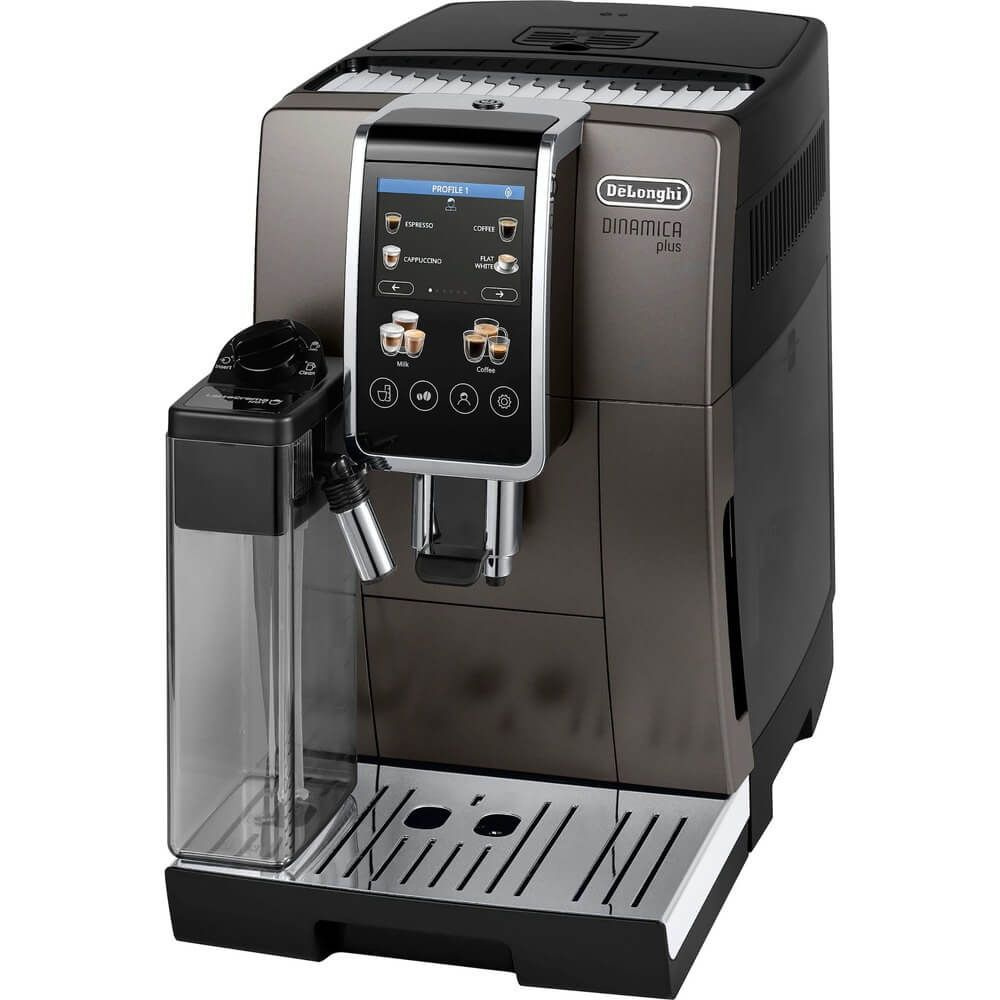 Автоматическая кофемашина DeLonghi 380.95.TB, серый купить по выгодной цене  в интернет-магазине OZON (1298916605)