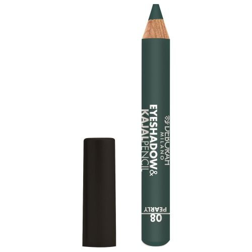 Тени-карандаш для век DEBORAH Каял, тон 08, Жемчужно-бирюзово-зеленый, 2 г  #1