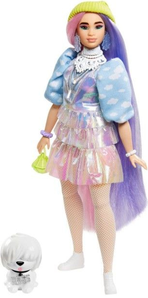 Кукла Барби, игрушка Mattel, кукла для девочки Barbie Extra Doll GRN27_GVR05  #1