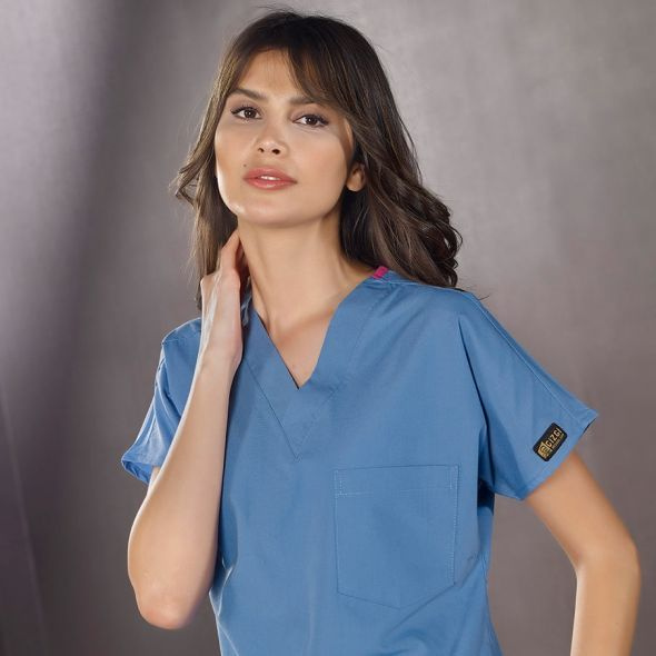 Медицинский костюм женский, хлопок, Сizgimedikal Uniforma, Турция  #1