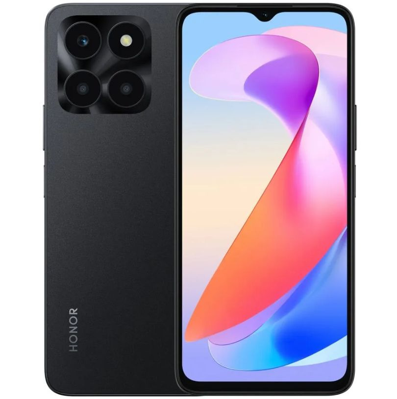 Honor Смартфон X6a X6A 4/128 ГБ, черный #1