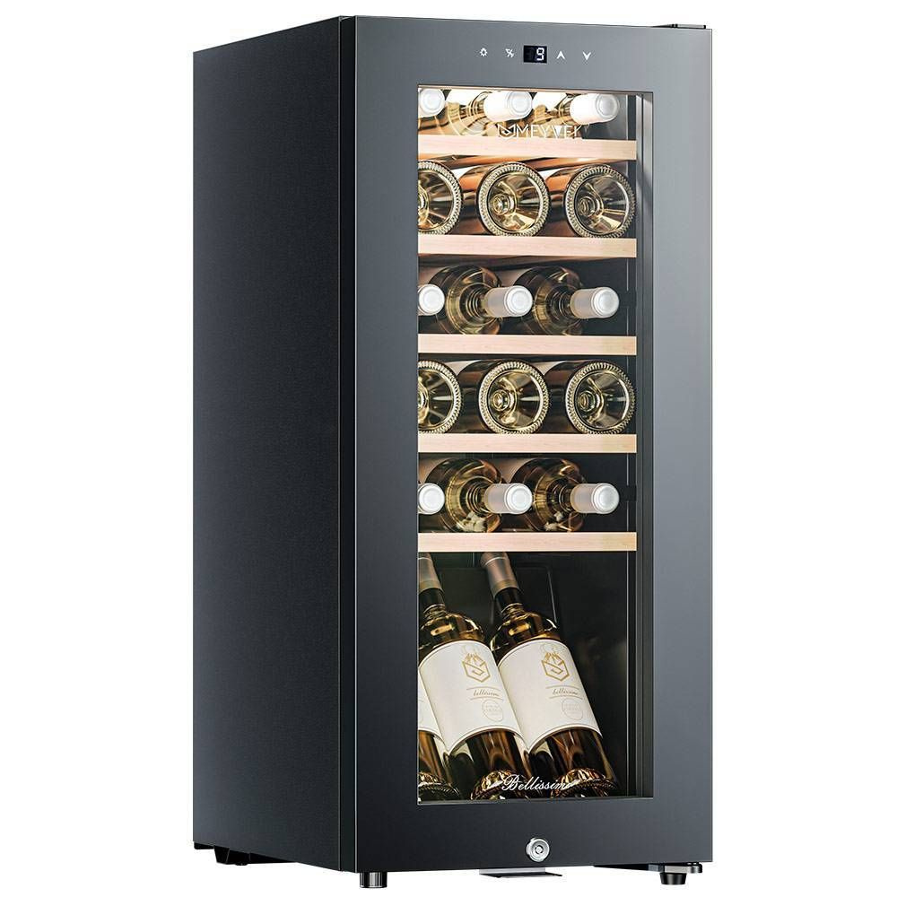 Винный холодильник (шкаф) компрессорный MEYVEL MV18-KBF1 #1