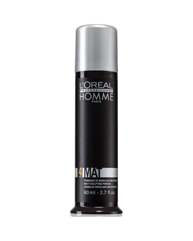 Матирующая крем-паста Loreal Professionnel Homme Mat Sculpting Pomade 80мл. #1