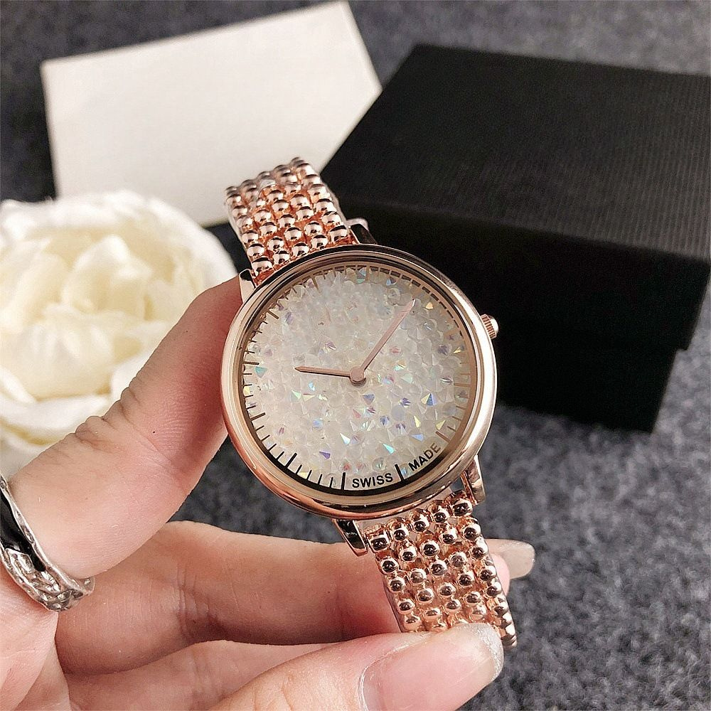 Модные горячие продажи женских часов Korea quicksand diamond little ...