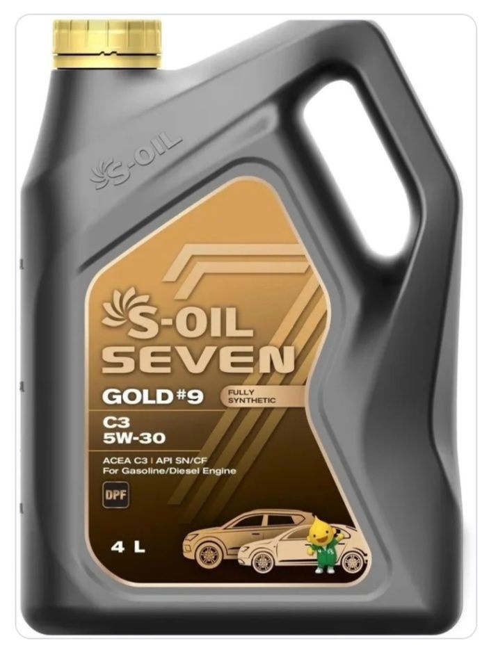 S-OIL SEVEN s oil 5W-30 Масло моторное, Синтетическое, 4 л #1