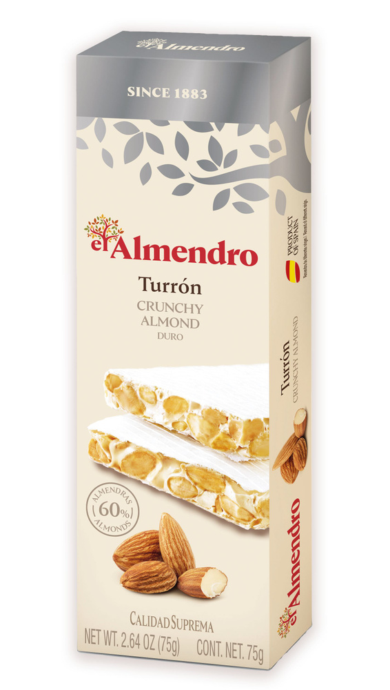 Хрустящий миндальный туррон El Almendro Crunchy Turron 75g #1