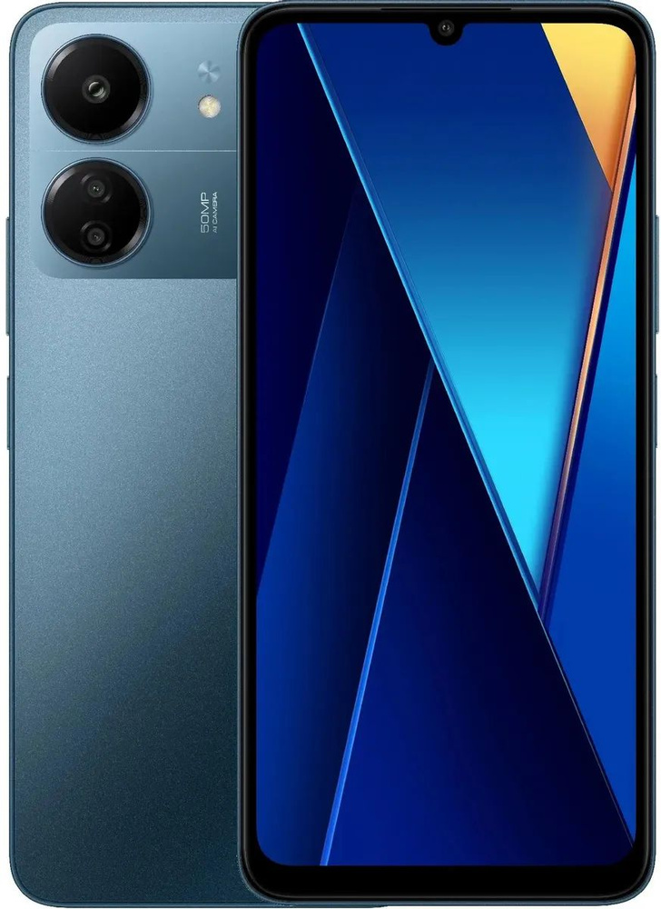 Xiaomi Смартфон Poco C65 Ростест (EAC) 8/256 ГБ, синий #1