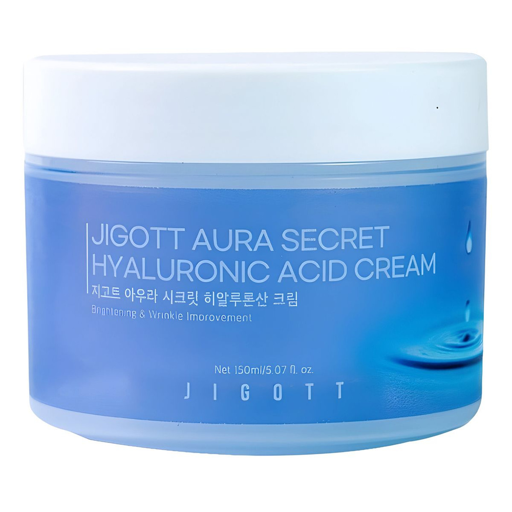 Крем для лица с гиалуроновой кислотой Jigott Aura Secret Hyaluronic Acid Cream  #1