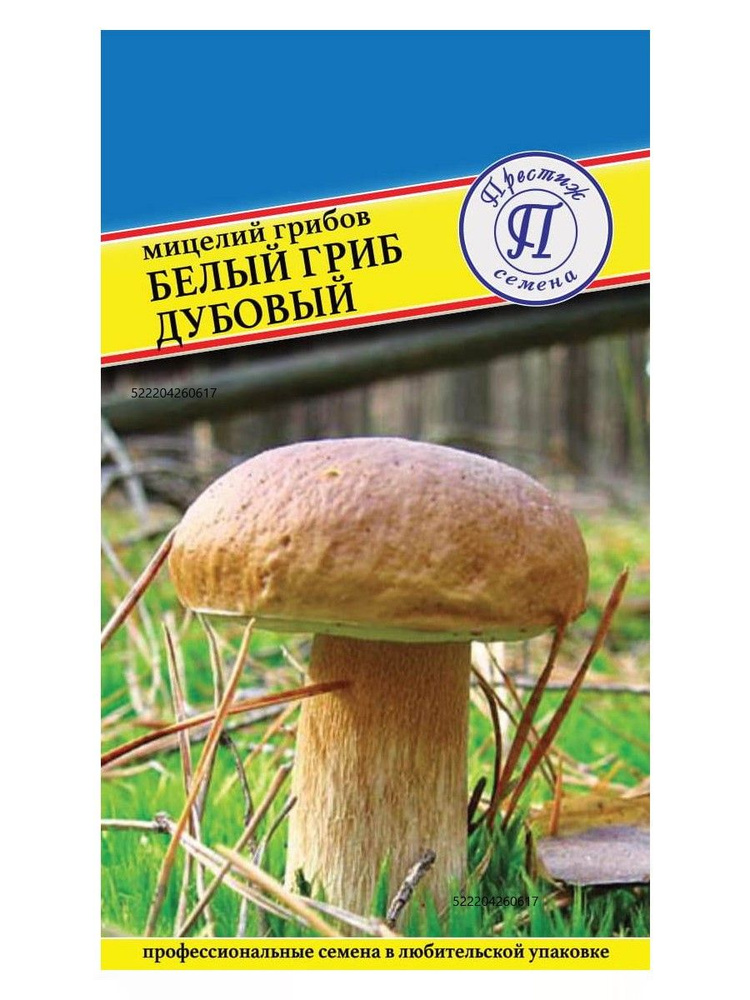 Мицелий грибов "БЕЛЫЙ ГРИБ ДУБОВЫЙ" семена #1