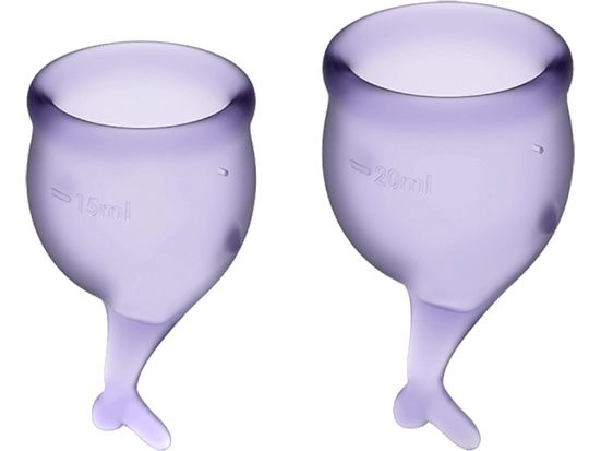 Набор менструальных чаш, 2шт Satisfyer Feel secure Menstrual Cup #1