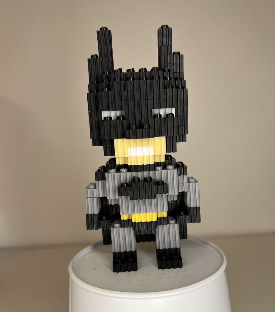 Конструктор из мини блоков 3D Бэтмэн #1