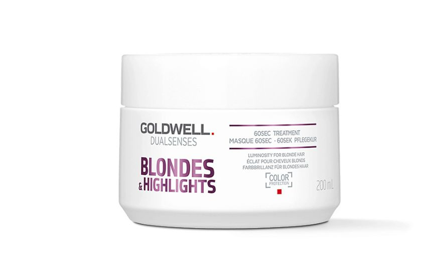 GOLDWELL Маска для осветленных и мелированных волос Dualsenses Blondes & Highlights 60 Sec Treatment #1