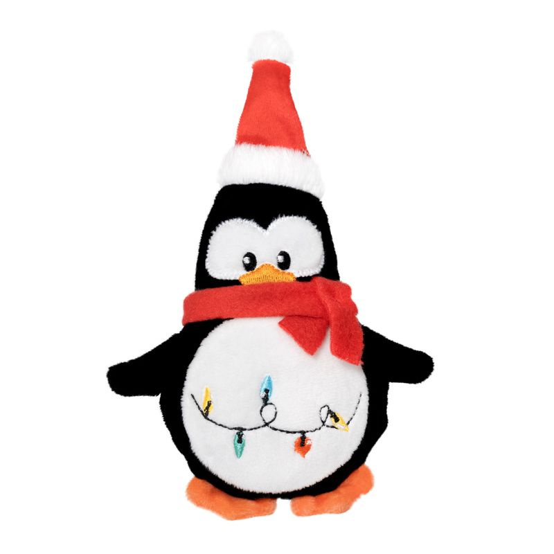 Игрушка GiGwi для собак X-mas TALES Пингвин с пищалкой 21 см 85057 #1