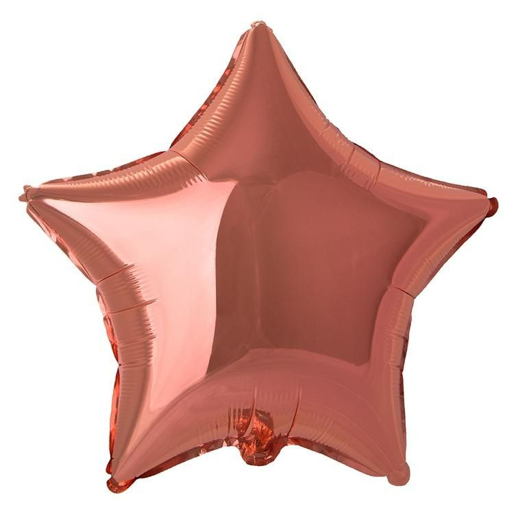 Воздушный шар, Весёлая затея, Звезда Rose Gold Испания #1