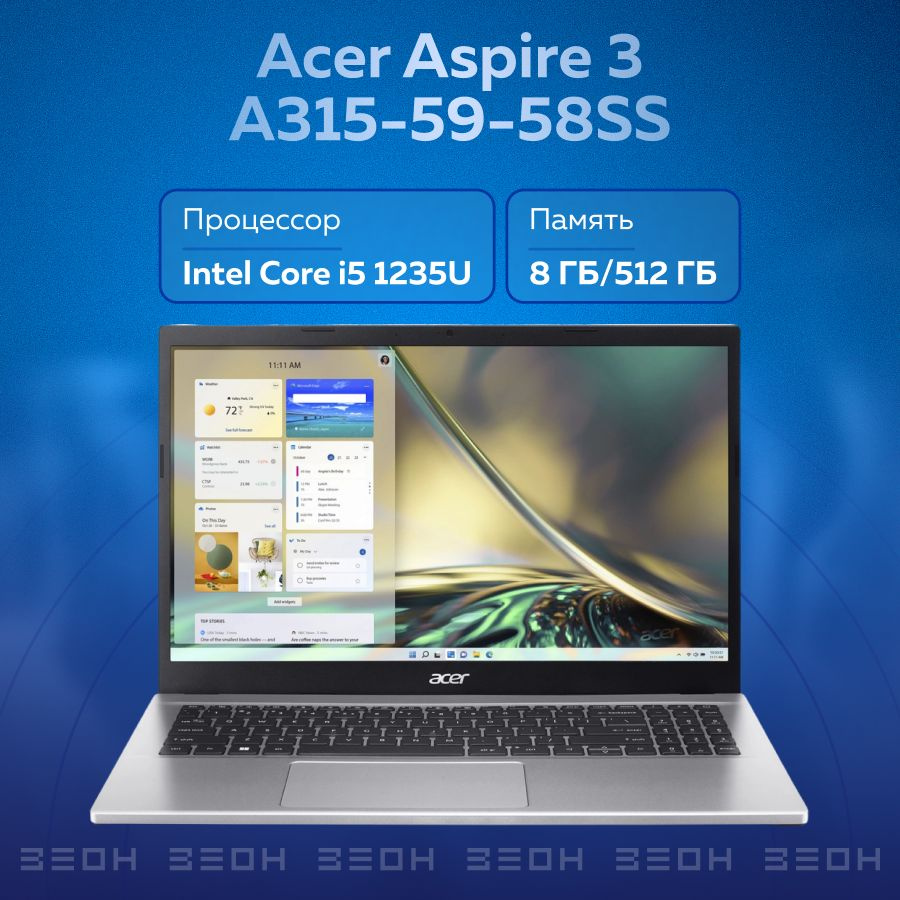 Acer Aspire 3 A315-59-58SS Ноутбук 15.6