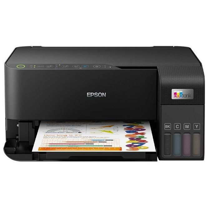 Epson МФУ Струйное EcoTank L3550 (Русская версия) + Набор оригинальных чернил + Увеличенная скорость #1