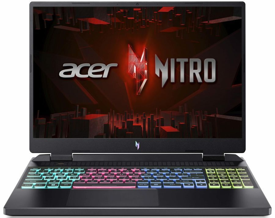 Acer Nitro 16 AN16-41-R851 (NH.QLJCD.002) Игровой ноутбук 16", AMD R9-7940H, RAM 32 ГБ, SSD 1024 ГБ, #1