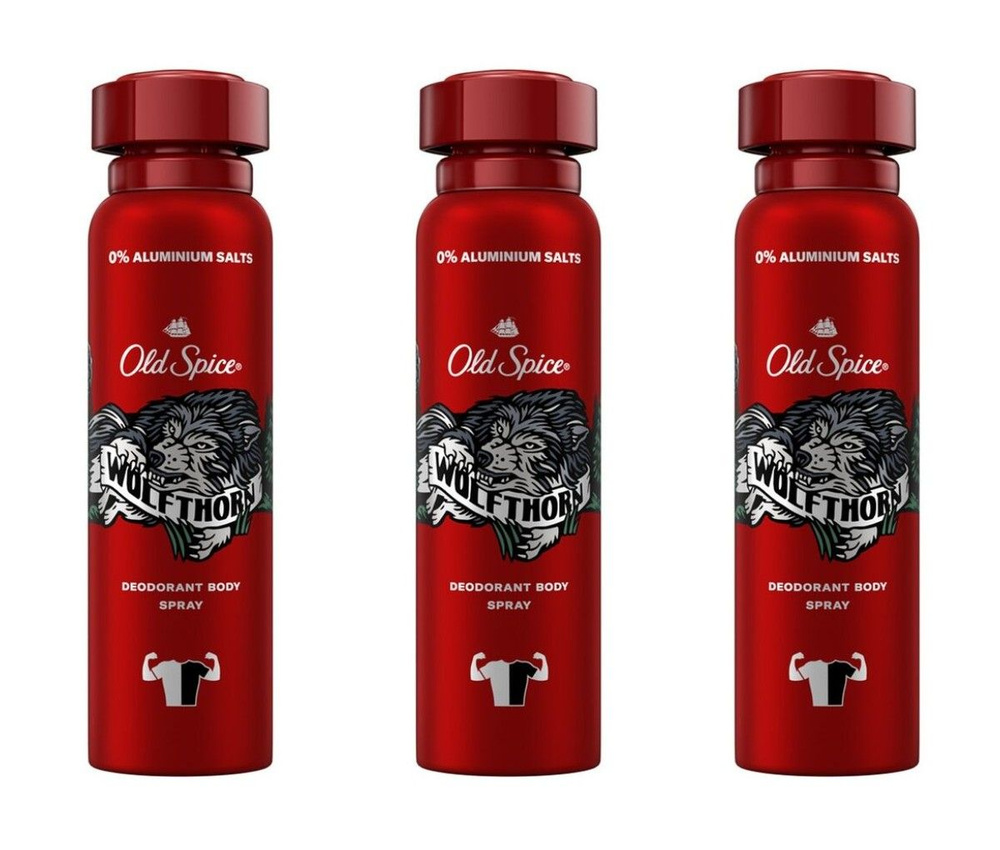 Old Spice Дезодорант мужской Wolfthorn, 150 мл, 3 шт #1