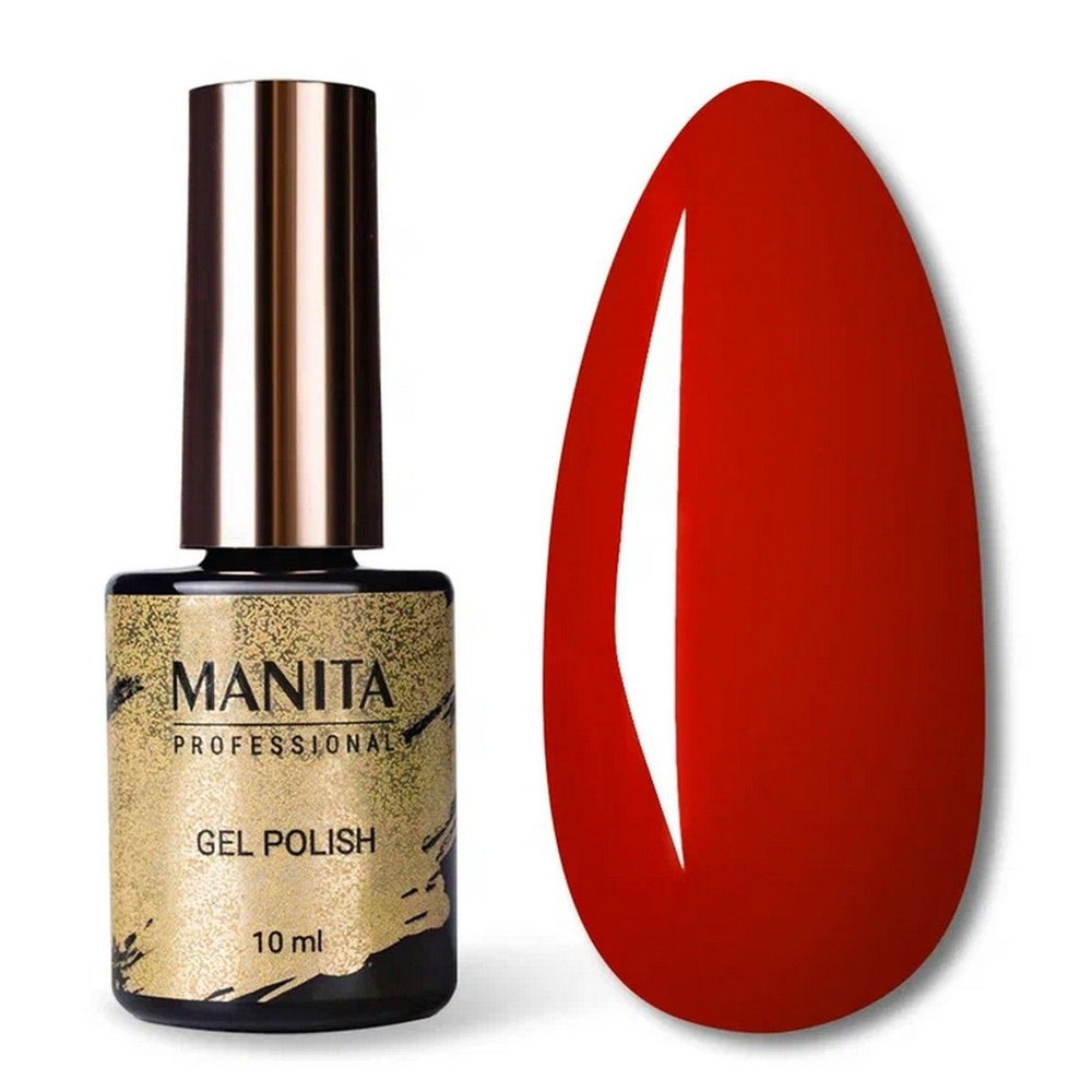 Manita Professional Гель-лак для ногтей / Classic №64, Red Carpet, 10 мл #1