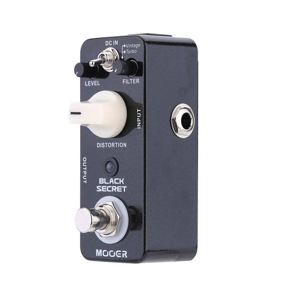 Педаль эффектов для электрогитары Mooer Black Secret Micro Mini Distortion  #1